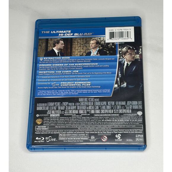 Inception (Blu-ray DVD, 3-Disc Set) - Picture 3 of 6
